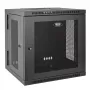 Pie sienas stiprināms 12U statīva korpuss Eaton SRW12USDP — 600,2×647,7×636,5 mm, IP20, melns