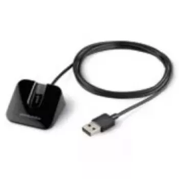Mobilo ierīču lādētājs austiņām Poly 89031-01 melns USB iekštelpām