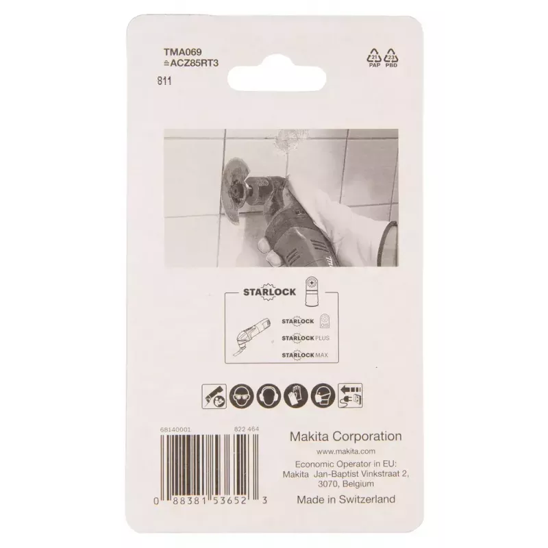 Makita TMA069 HM segmenta zāģa asmens 85 mm (B-65028)