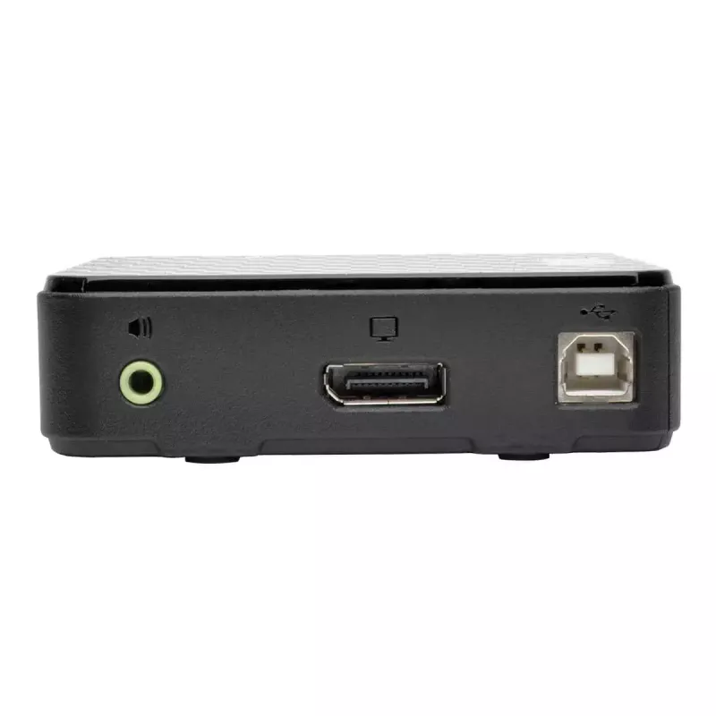 KVM slēdzis 2-portu DisplayPort Tripp Lite B004-DP2UA2-K, 4K@60Hz, USB tastatūra/pele, audio, kabeļi