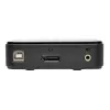 KVM slēdzis 2-portu DisplayPort Tripp Lite B004-DP2UA2-K, 4K@60Hz, USB tastatūra/pele, audio, kabeļi