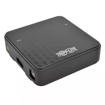 KVM slēdzis 2-portu DisplayPort Tripp Lite B004-DP2UA2-K, 4K@60Hz, USB tastatūra/pele, audio, kabeļi