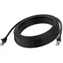 Vision TC 3MCAT6A/BL tīkla kabelis melns 3 m Cat6a U/UTP