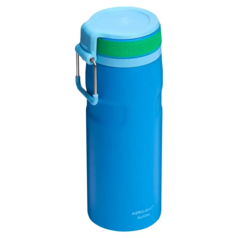 Termosbote STANLEY IceFlow Bottle Twist Flip 0,47L zila – dubultsienu vakuumizolēta 470 ml