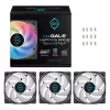 Ventilators Iceberg Thermal IceGALE Lightning ARGB 12 cm melns 3 gab.