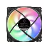 Ventilators Iceberg Thermal IceGALE Lightning ARGB 12 cm melns 3 gab.
