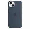 Silikona aizsargapvalks Apple iPhone 14 MagSafe Storm Blue
