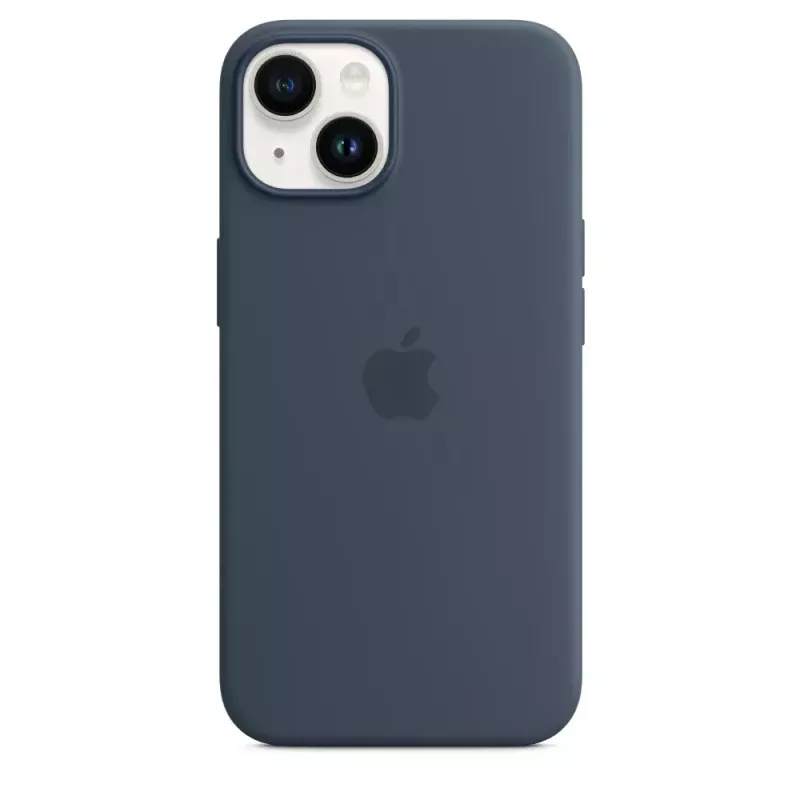 Silikona aizsargapvalks Apple iPhone 14 MagSafe Storm Blue