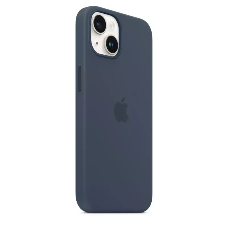 Silikona aizsargapvalks Apple iPhone 14 MagSafe Storm Blue