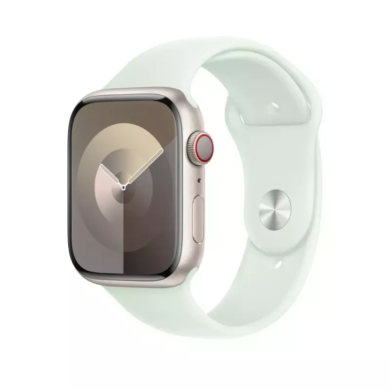 Apple siksna 45mm Soft Mint sporta siksna M/L ērts piegulums mētras krāsa