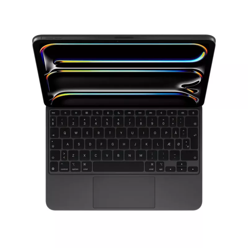 Apple Magic Keyboard QWERTY Danish Melns Wireless Trackpad for iPad Pro 11-inch