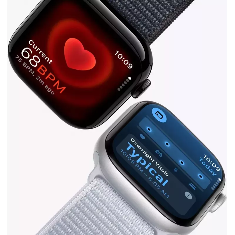 Smartwatch Apple Watch Series 10 GPS + Cellular 42mm Slate Titanium Melns