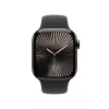 Viedpulkstenis Apple Watch Series 10 GPS + Cellular 42mm Slate titāna korpuss melns