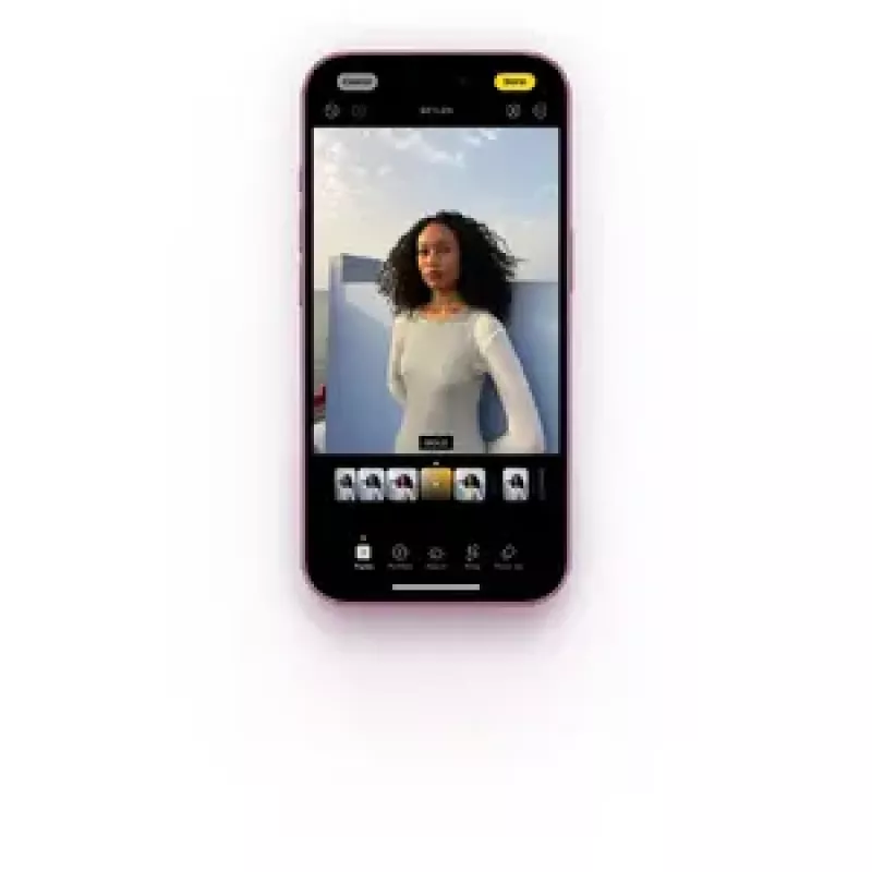 Smartphone Apple iPhone 16 6.1 inch 128GB Melns