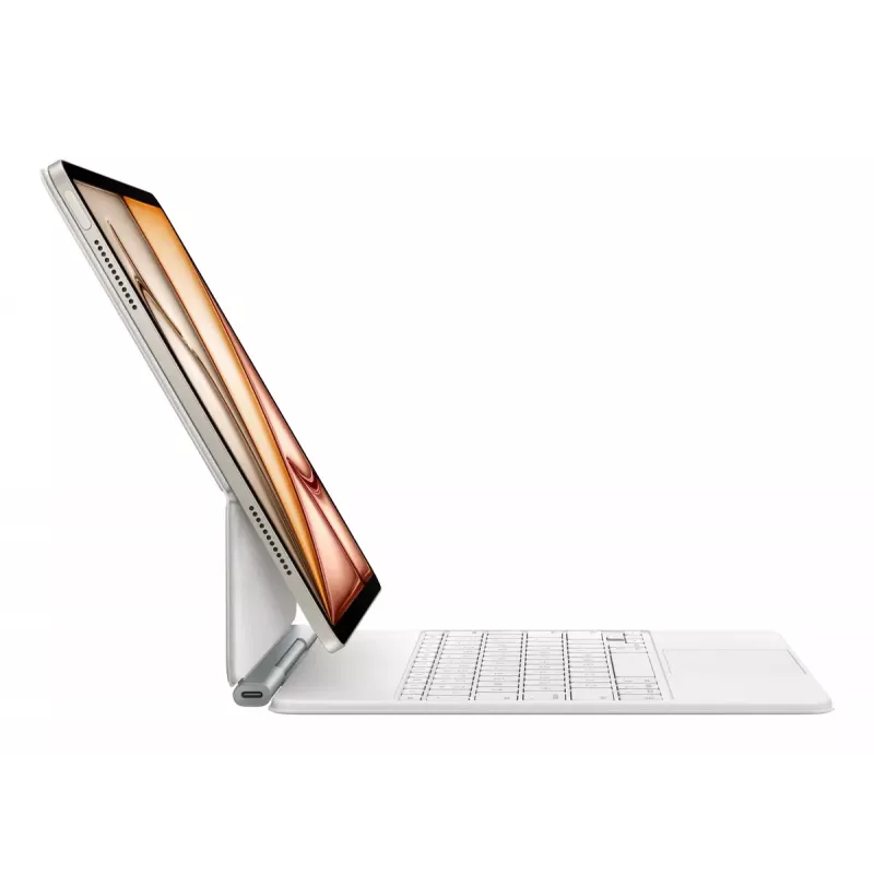 Apple Magic tastatūra QWERTY dāņu balts ar skārienpaliktni