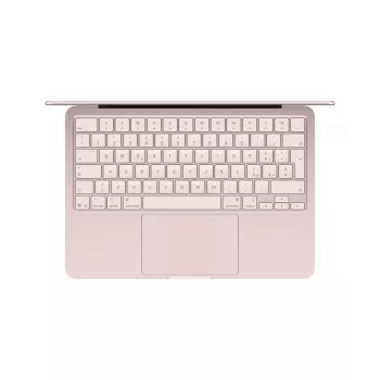 Apple MacBook Neo 13 collu klēpjdators — A18 Pro 6 kodolu centrālais procesors, 5 kodolu GPU, 8 GB RAM, 512 GB SSD, Touch ID, 33 cm (2408 × 1506) — Blush