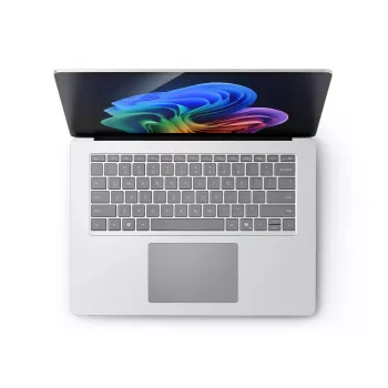 Laptop Microsoft Surface Laptop 7 Copilot+ PC — Intel Core Ultra 5 238V, 15 collas (38,1 cm) skārienjūtīgs, 32 GB LPDDR5x, 512 GB SSD, Wi‑Fi 7, Windows 11 Pro, Platīns