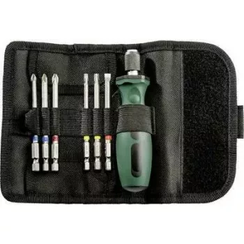 Metabo 626723000 Bit-Rolltasche SP skrūvgrieža uzgaļu komplekts, 7-daļīgs