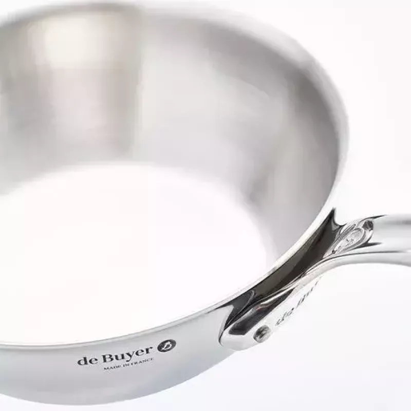 Saute panna de Buyer 3736.24 Apaļa Nerūsējošais tērauds 24 cm