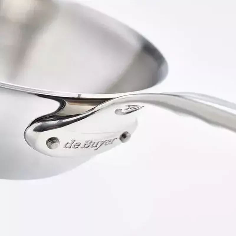 Saute panna de Buyer 3736.24 Apaļa Nerūsējošais tērauds 24 cm