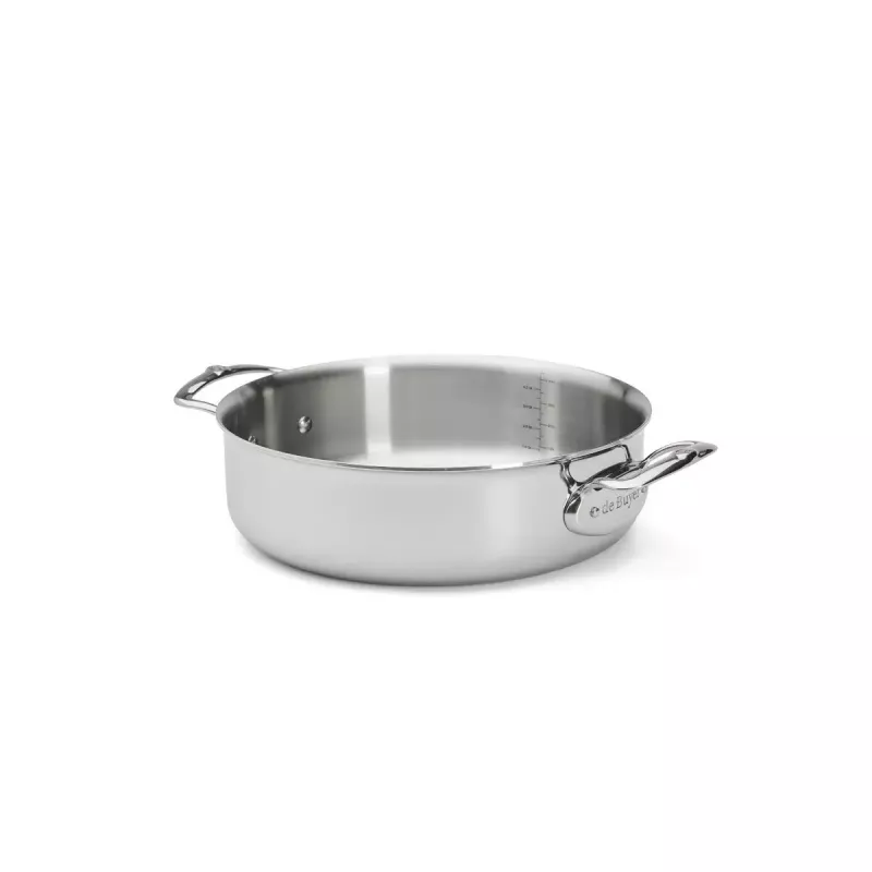 Sauté panna de Buyer Affinity nerūsējošais tērauds 28 cm apaļa