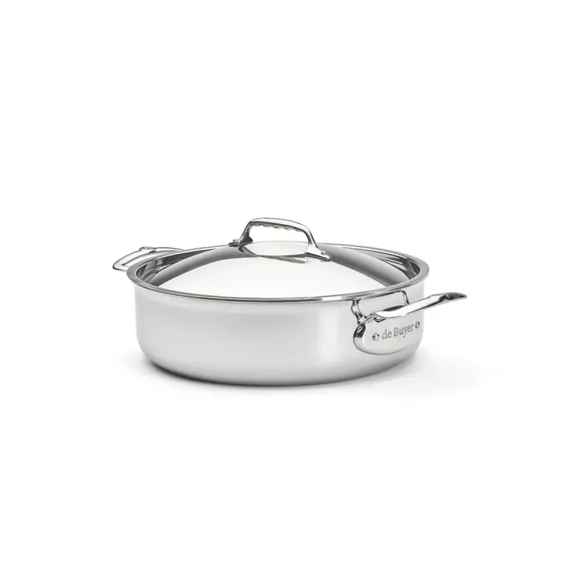 Sauté panna de Buyer Affinity nerūsējošais tērauds 28 cm apaļa
