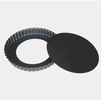 Kēksu forma de Buyer 4706.28 Apaļa rievota virsma 28 cm