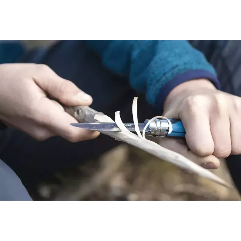 Knife Opinel N°07 Camper/scout Blue 001898 Folding Blade