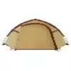 Telts COLEMAN Darwin 3 Plus Summer — 3 personām, vasaras modelis, bēša/tumši sarkana