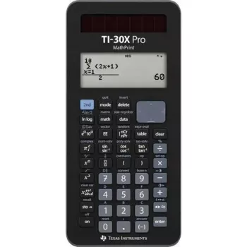 Zinātniskais kalkulators Texas Instruments TI-30 X Pro MathPrint — 2 rindu displejs, darbināms ar baterijām