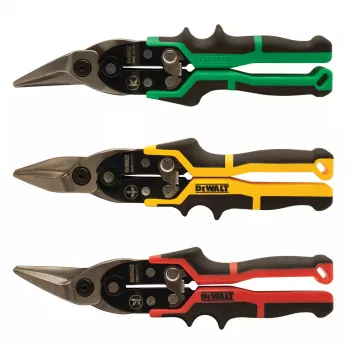 DeWALT DWHT14676-0 aviācijas šķēru komplekts, 3 gab.