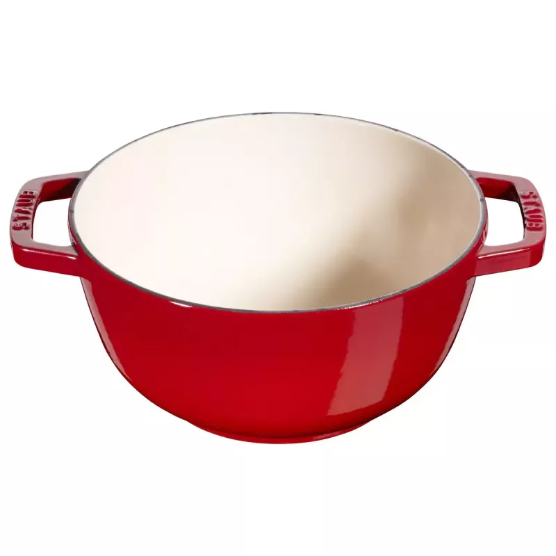 Fondī komplekts Staub 18 cm Cherry, apaļš 0,25 L, 187×100 mm, 4,6 kg