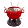 Fondī komplekts Staub 18 cm Cherry, apaļš 0,25 L, 187×100 mm, 4,6 kg
