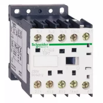 Papildkontakts Schneider Electric LC1K0910P7 — maiņstrāvas kontakts 230 V, daudzkrāsu