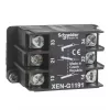 Palīgkontakts Schneider Electric XENG1191, melns, palīgkontaktu modulis