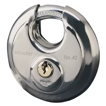 Discus piekaramā atslēga MASTER LOCK 70 mm nerūsējošais tērauds aizsargāts kāts