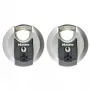 Disku piekaramā atslēga MASTER LOCK 70 mm nerūsējošais tērauds vienādi atslēdzamas 2 gab. iepakojumā