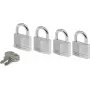 Piekaramā atslēga MASTERLOCK 9140EURQNOP 40 mm — 4 gab. komplekts ar misiņa korpusa kombinētajām piekaramajām atslēgām