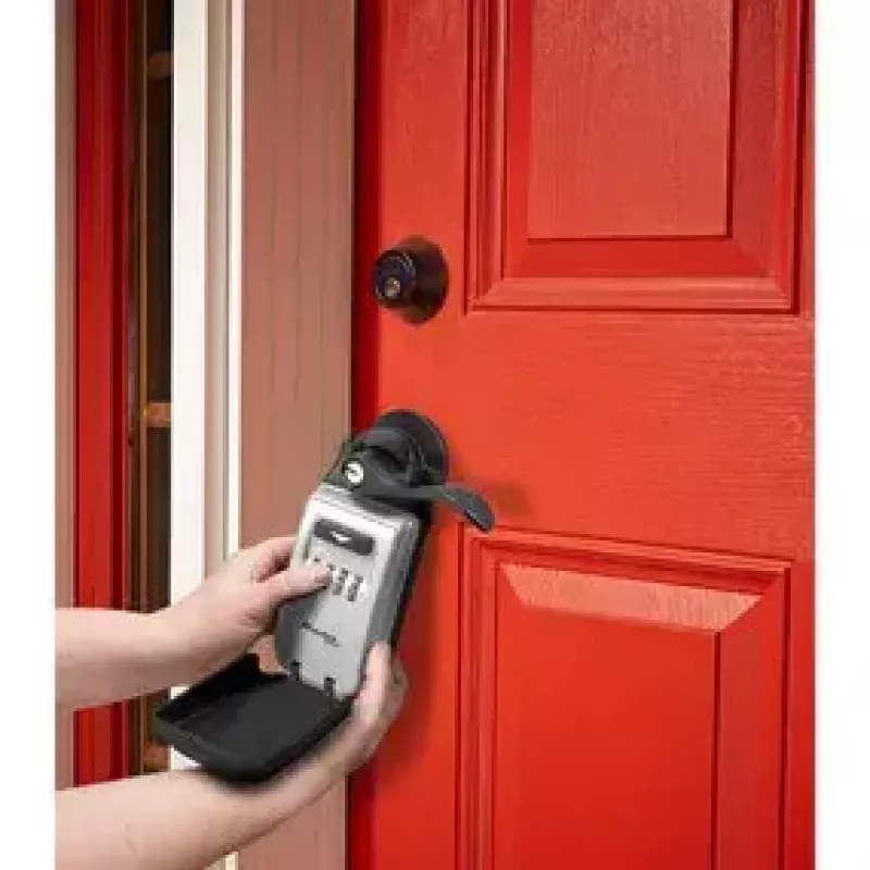 Portatīvais seifs MASTER LOCK 5420EURD, kombinētā slēdzene, pelēks