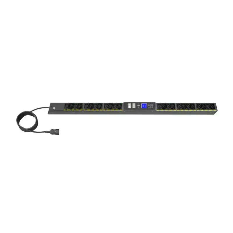 Eaton EVMAFC20A power distribution unit PDU 24 AC outlets 22.5U Melns