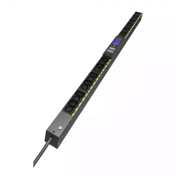 Eaton EVMAFC20A power distribution unit PDU 24 AC outlets 22.5U Melns