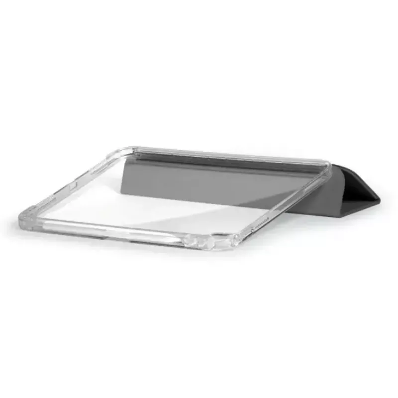 Planšetdatora vāciņš Port Designs 201350 iPad 10.9 collu (27.7 cm) PET, 3 statīva režīmi, melns/caurspīdīgs