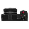 Kompakta kamera AgfaPhoto Realishot C110 — 24 MP, 1/3,06 collu CMOS, 3x optiskā tālummaiņa, 4K, Wi‑Fi, 2,8 collu skārienekrāns, melna