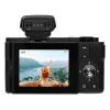Kompakta kamera AgfaPhoto Realishot C110 — 24 MP, 1/3,06 collu CMOS, 3x optiskā tālummaiņa, 4K, Wi‑Fi, 2,8 collu skārienekrāns, melna