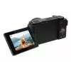 Kompakta kamera AgfaPhoto Realishot C110 — 24 MP, 1/3,06 collu CMOS, 3x optiskā tālummaiņa, 4K, Wi‑Fi, 2,8 collu skārienekrāns, melna