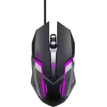 Vadu spēļu pele Lexip KIRU.X — ergonomisks USB savienojums, optiskais sensors