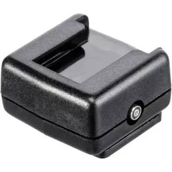 Zibspuldzes sinhronizācijas adapteris KAISER Synchro-Adapter hot shoe (male) uz PC spaili (female) — 2 gab. iepakojumā