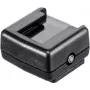 Zibspuldzes sinhronizācijas adapteris KAISER Synchro-Adapter hot shoe (male) uz PC spaili (female) — 2 gab. iepakojumā