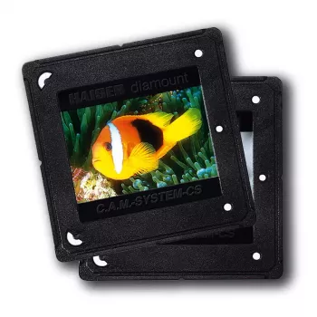 Slide Mounts Kaiser Fototechnik C.A.M./CS 5x5 cm Melns