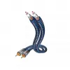 Audio kabelis Inakustik 00404015 1.5 m 2 x RCA zils